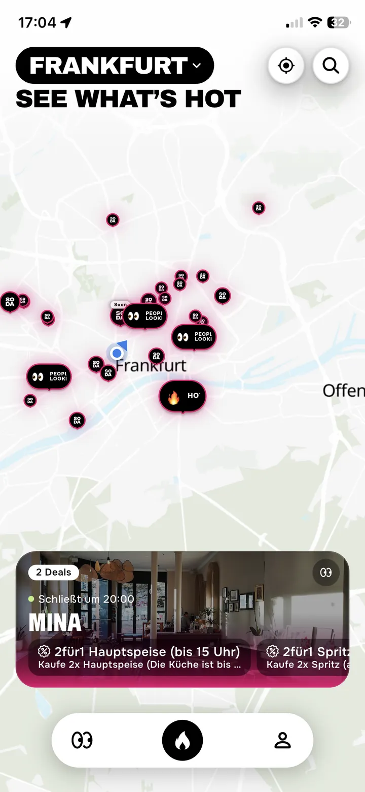 SODA Live Map — Frankfurt