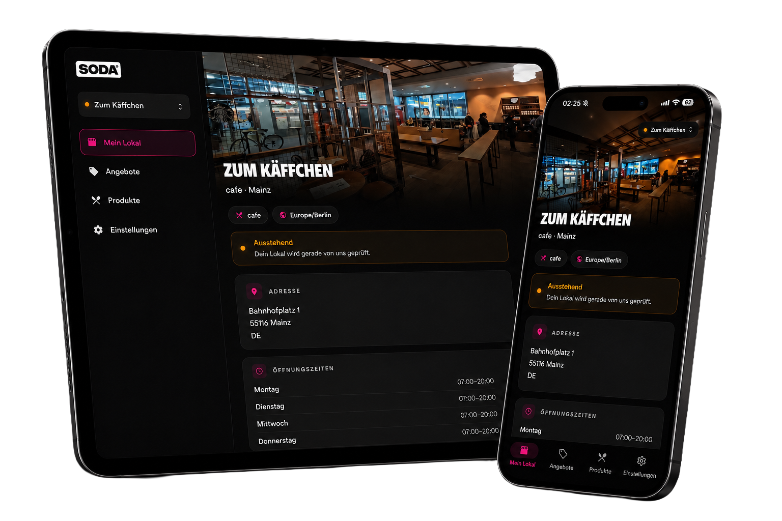 SODA Manager App